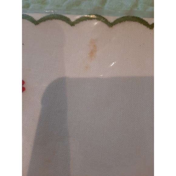 VTG Placemat with Napkin, Swiss Made, Floral Table Settings, Old Stock, 2 Sets - Picture 9 of 12